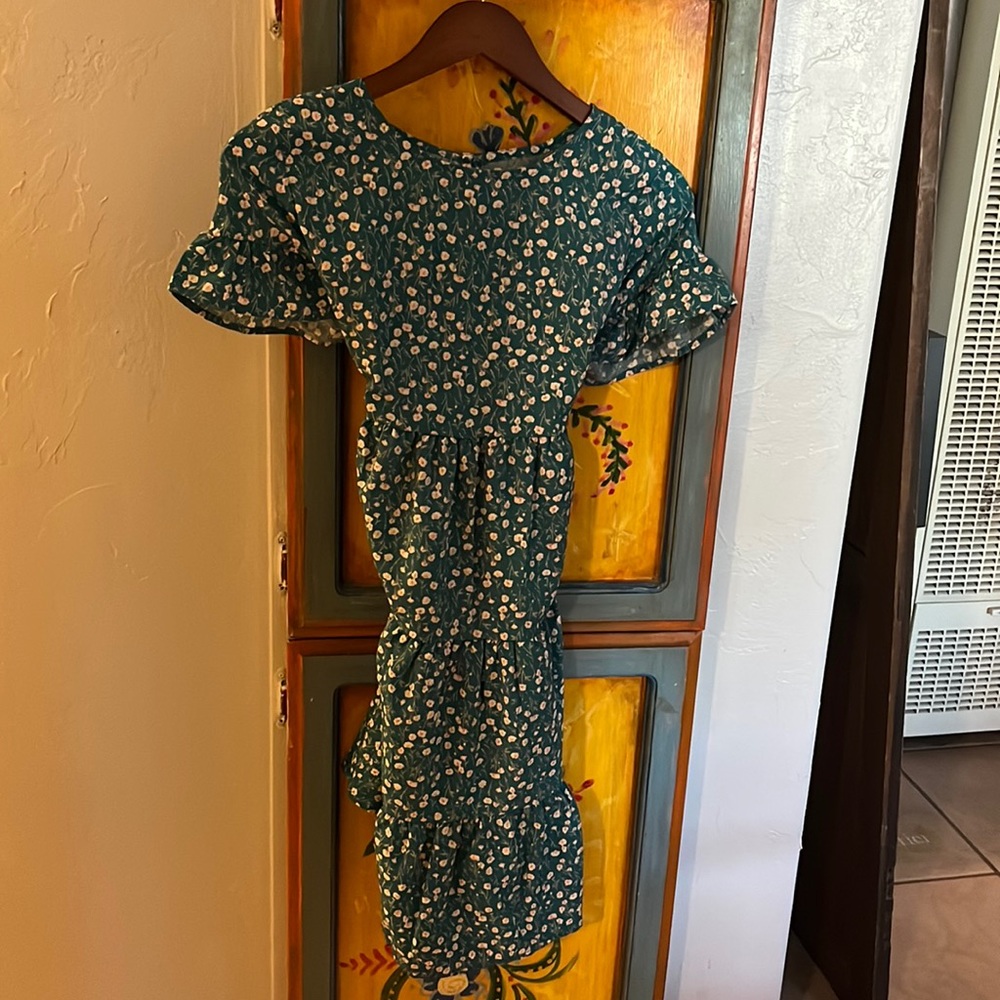 Blue SL LS casual apparel top or mini